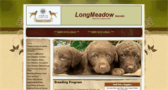 Desktop Screenshot of longmeadowkennels.com